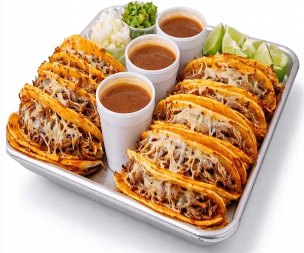16 Birria Tacos Platter