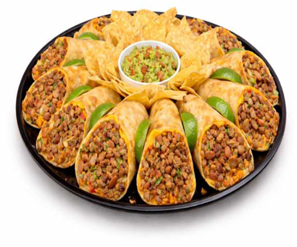10 Person Carne-Asada-Burrito-Platter-drop-off Platter